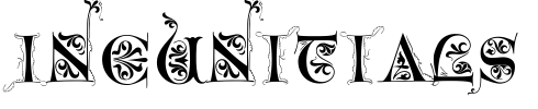 Incunitials Font Image