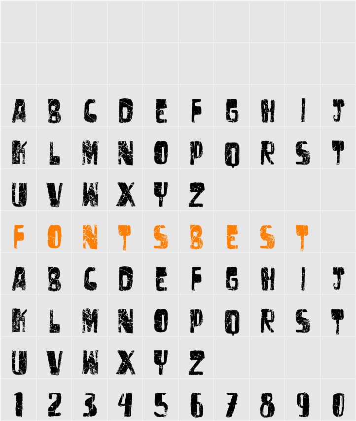 vtks untitled Character Map