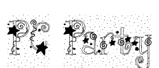 PC Party Font Image