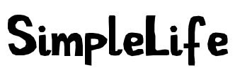 SimpleLife Font Image