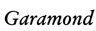 Garamond