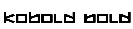 Kobold Bold Font Image