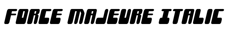 Force Majeure Italic
