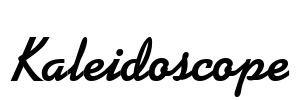 Kaleidoscope Font Image