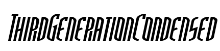 ThirdGenerationCondensed