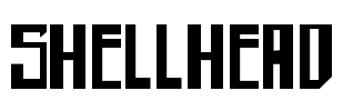 shellhead Font Image