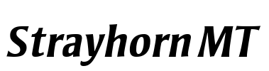Strayhorn MT Font Image