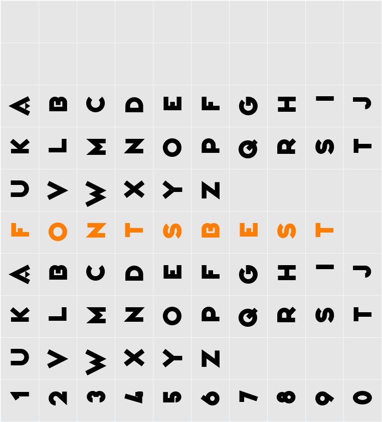 Varieté Ikarier Character Map