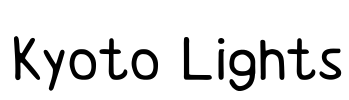 Kyoto Lights Font Image