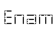 Enam Font Image