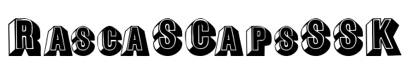 RascaSCapsSSK Font Image