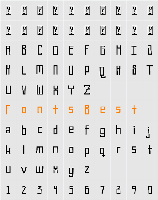 Digital Kid Character Map