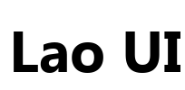 Lao UI Font Image