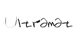Ultramat Font Image