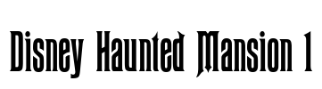Disney Haunted Mansion 1