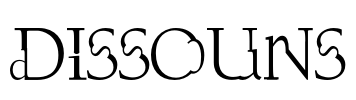 Dissouns Font Image