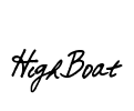HighBoat Font Image