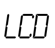 LCD Font Image