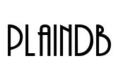 PlainDB Font Image