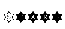 Stars Font Image