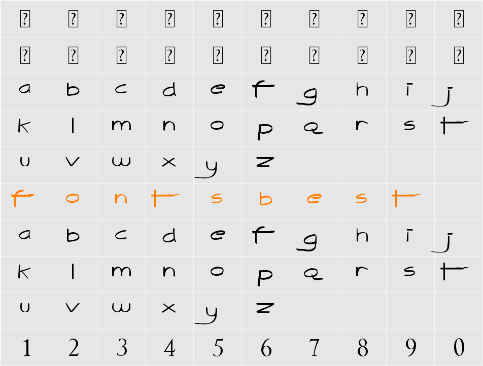 The Quick Character Map