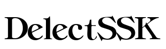 DelectSSK Font Image
