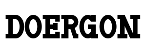 Doergon Font Image