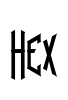 Hex Font Image