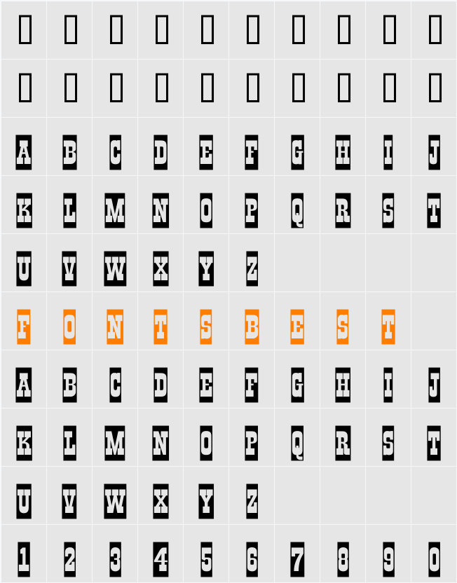 a_GildiaTitulCm Character Map