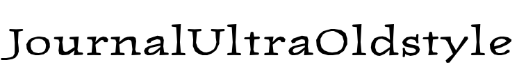 JournalUltraOldstyle