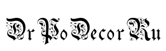 DrPoDecorRu Font Image
