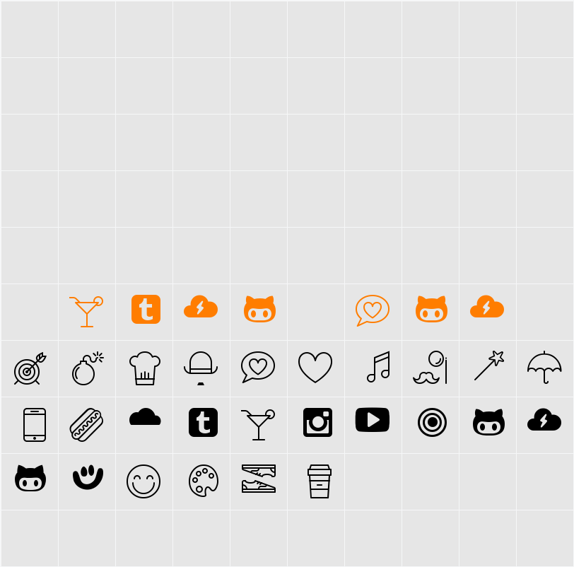 let-me-take-a-selfie Character Map