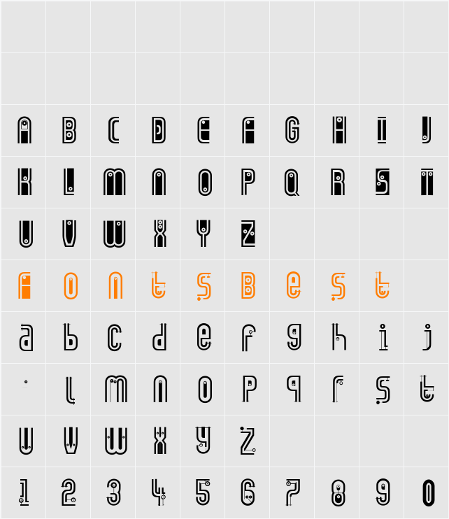 EyeCatching Character Map