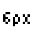 6px Font Image