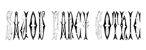 Sajou Fancy Gothic