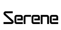 Serene Font Image