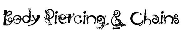 Body Piercing & Chains