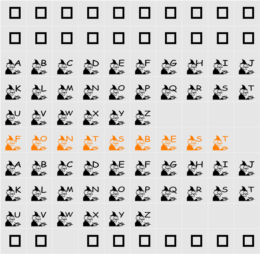 pf_the witch Character Map