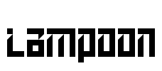 Lampoon Font Image