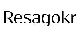 Resagokr Font Image