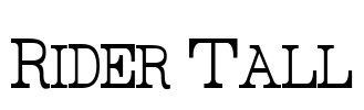 Rider Tall