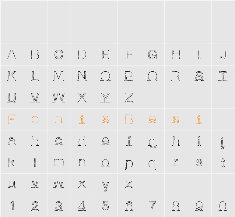 I am online with u Character Map