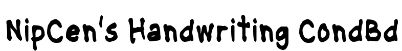 NipCen's Handwriting CondBd