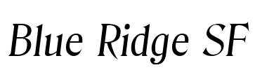 Blue Ridge SF