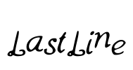 LastLine Font Image
