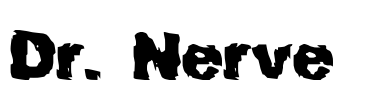 Dr. Nerve  Font Image