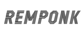 REMPONK Font Image