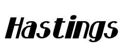 Hastings Font Image