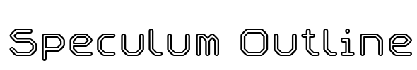 Speculum Outline