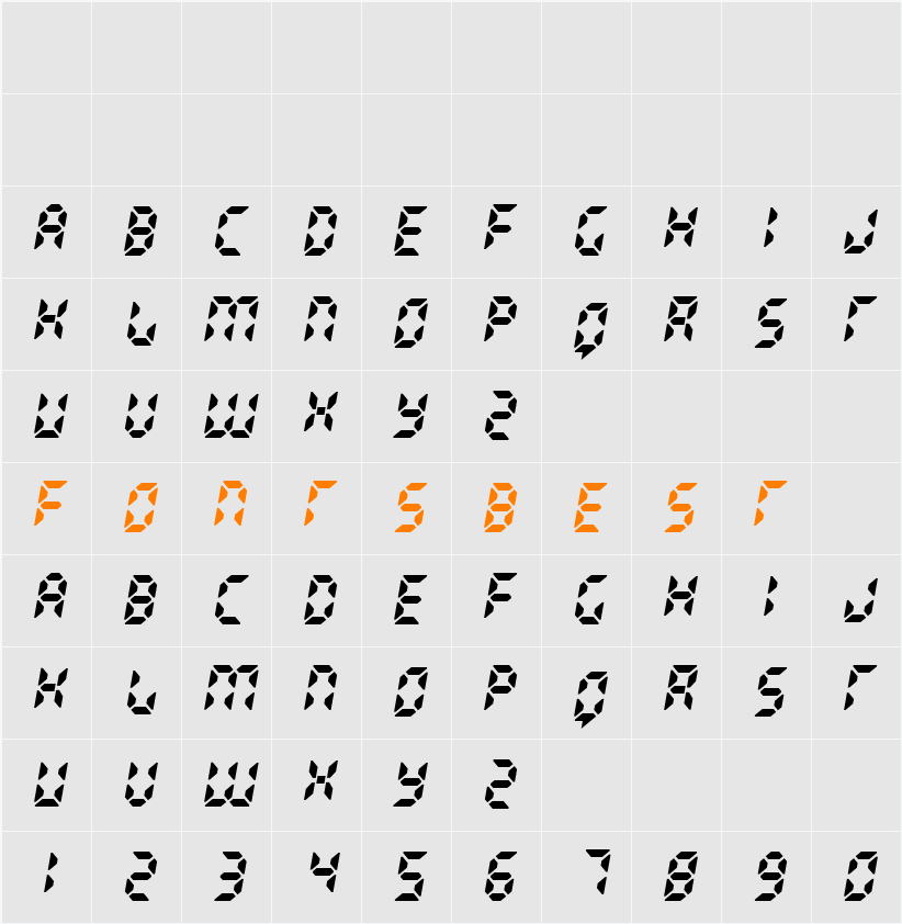 Radioland Character Map